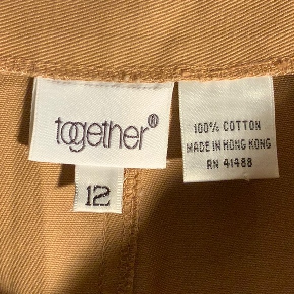 Vintage Together Women A-Line Maxi Polished Cotton Skirt - Picture 3 of 8